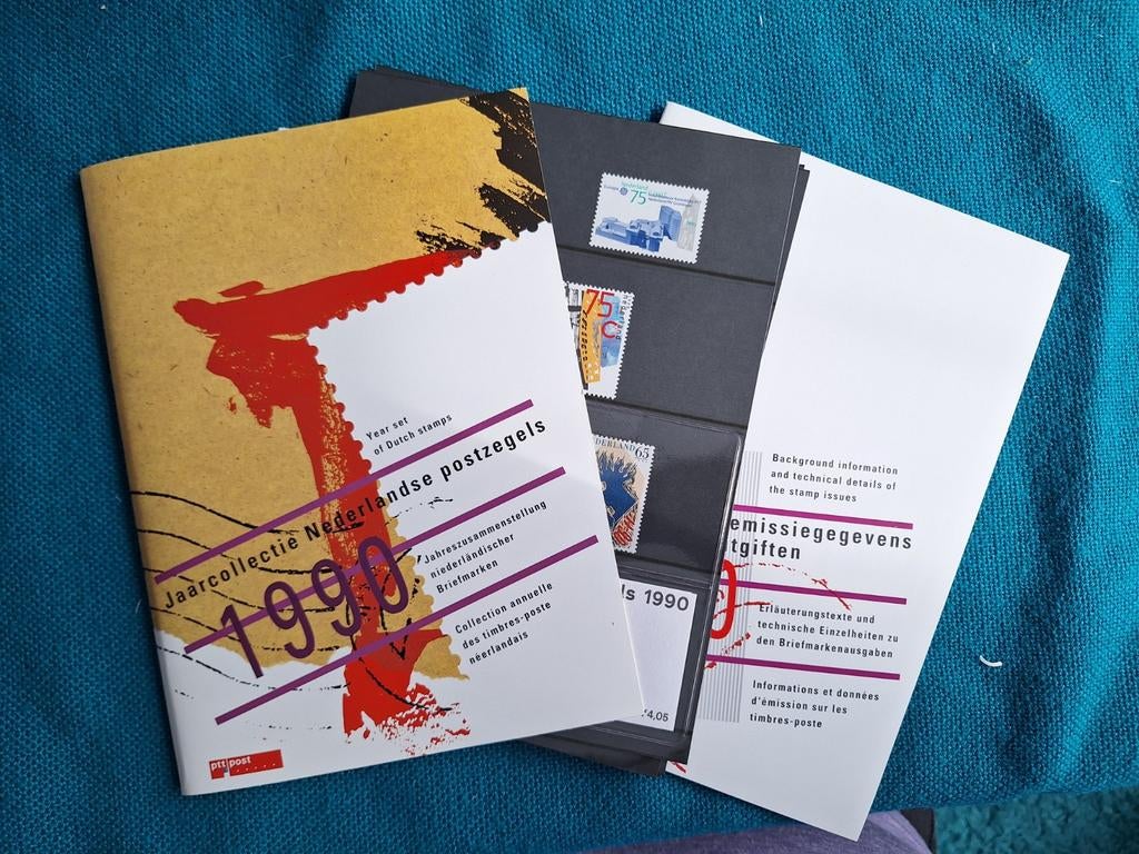Jaarcollectie Nederlandse postzegels 1990, Ophalen of Verzenden, Na 1940, Postfris
