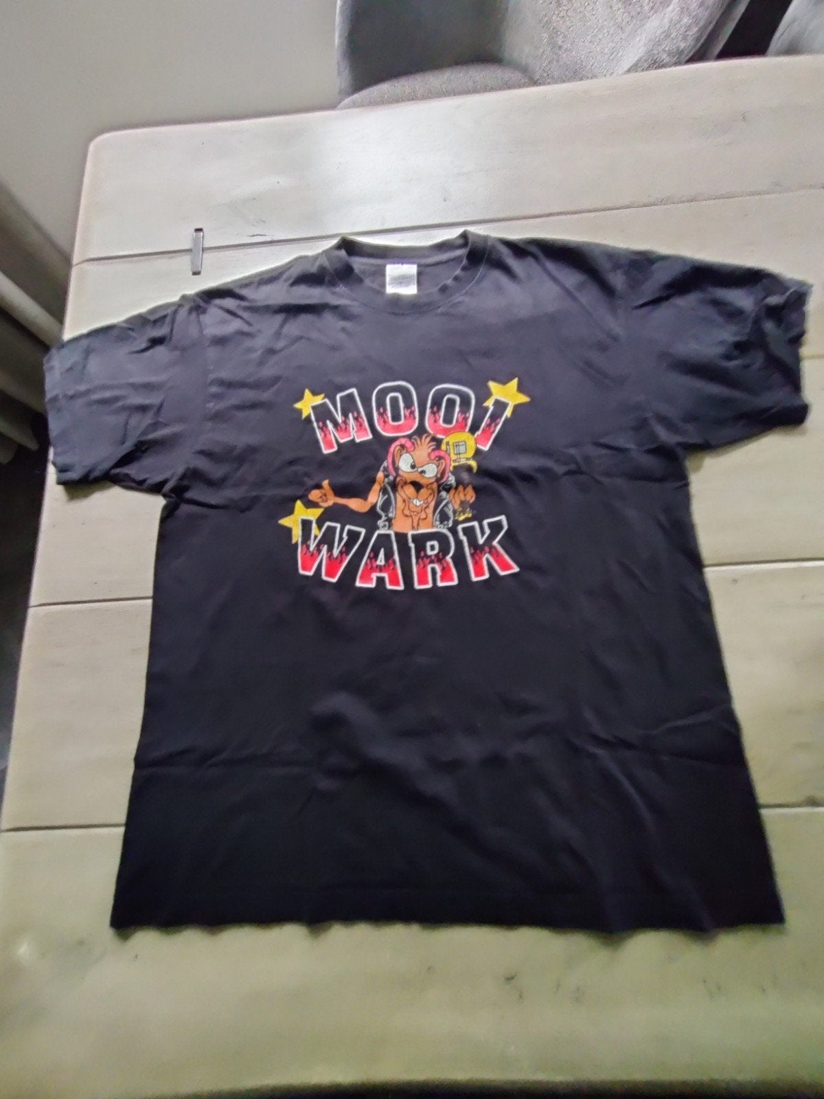 T-shirt 'Mooi Wark Rock & Roll' Zwart Maat S, Ophalen of Verzenden, Stedman
