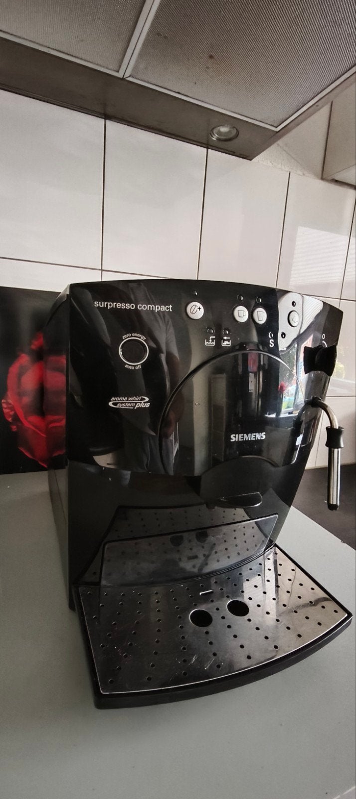 Siemens Surpresso Compact volautomatische koffiemachine, Koffiemachine, Koffiebonen, Zo goed als nieuw, Ophalen