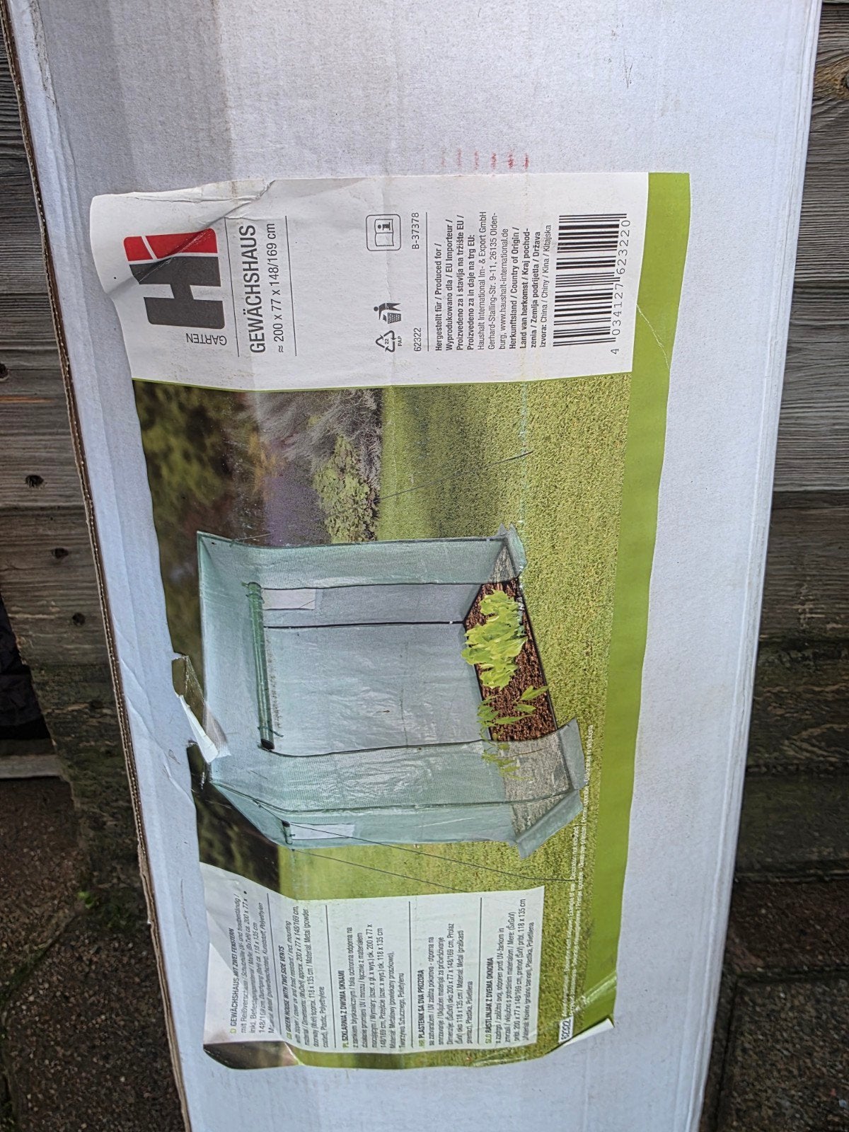 Nieuwe kweekkas 200x77x169 cm - Ideaal voor uw tuin!, Ophalen of Verzenden