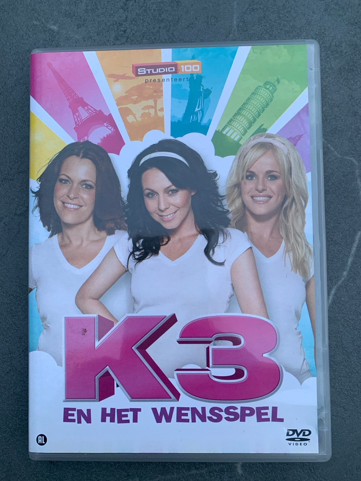 K3 en het Wensspel DVD - Studio 100, Gebruikt, Alle leeftijden, Familie, Film