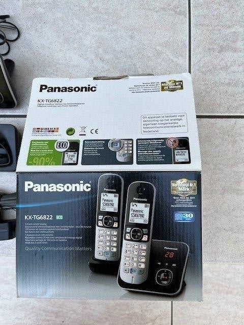 Panasonic Digitale draadloze telefoon, Ophalen of Verzenden, Zo goed als nieuw, 2 handsets