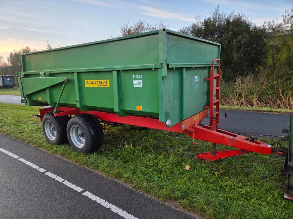 7t Agromet kipwagen 8t Agrolang kipper, 9t rolland kieper, Ophalen, Oogstmachine