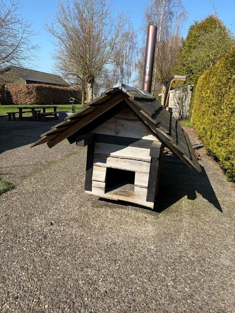 Geisoleerd hondenhok, zware kwaliteit., Dieren en Toebehoren, Hondenhokken, Ophalen, 110 cm of meer, 100 cm of meer
