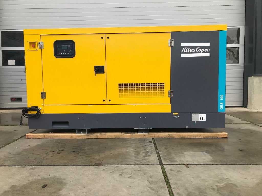 Atlas Copco Qes 100 Noodstroom aggregaat, Ophalen of Verzenden
