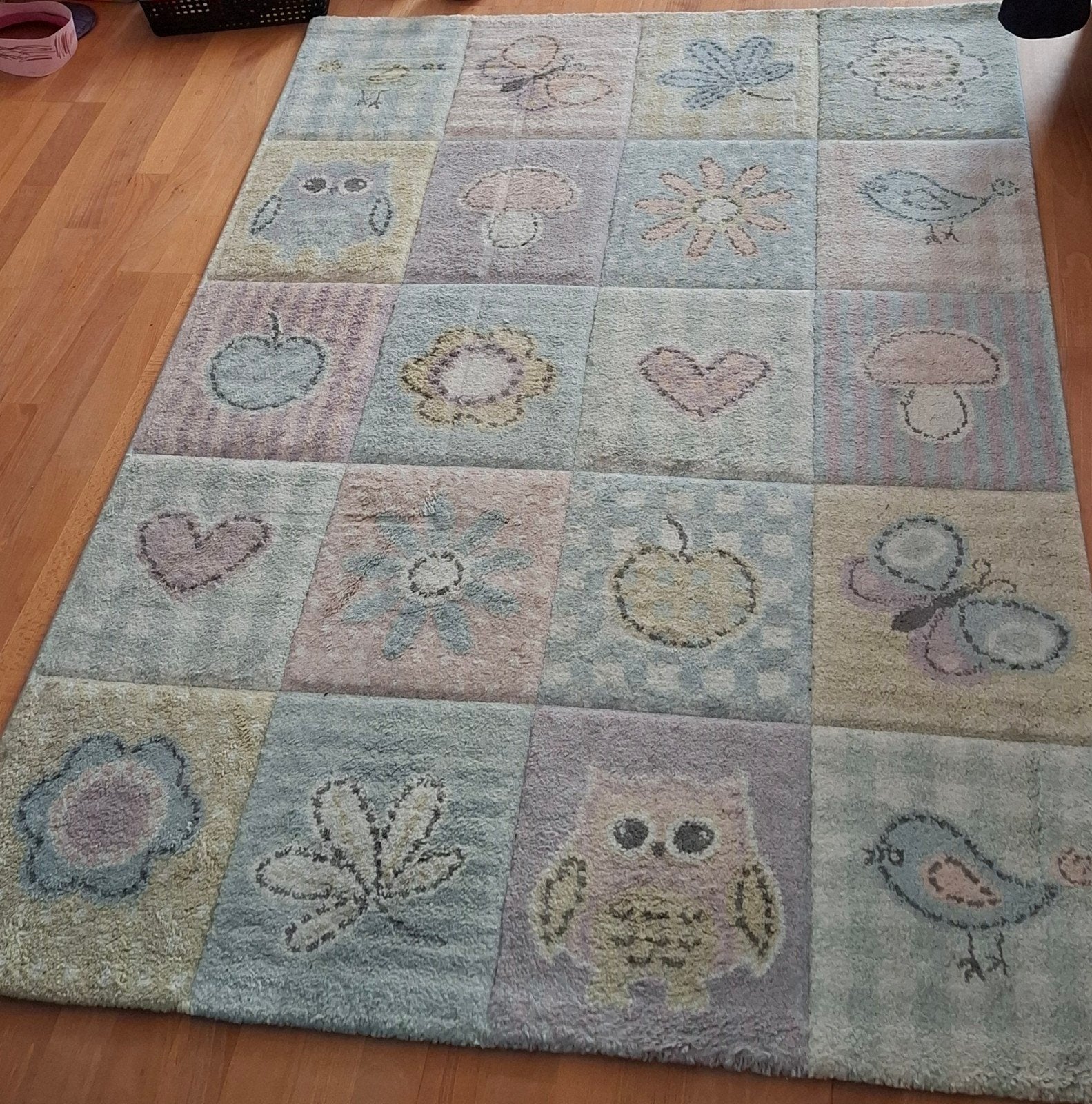 Vloerkleed voor kinderkamer, Ophalen, Gebruikt, 100 tot 150 cm, 150 tot 200 cm