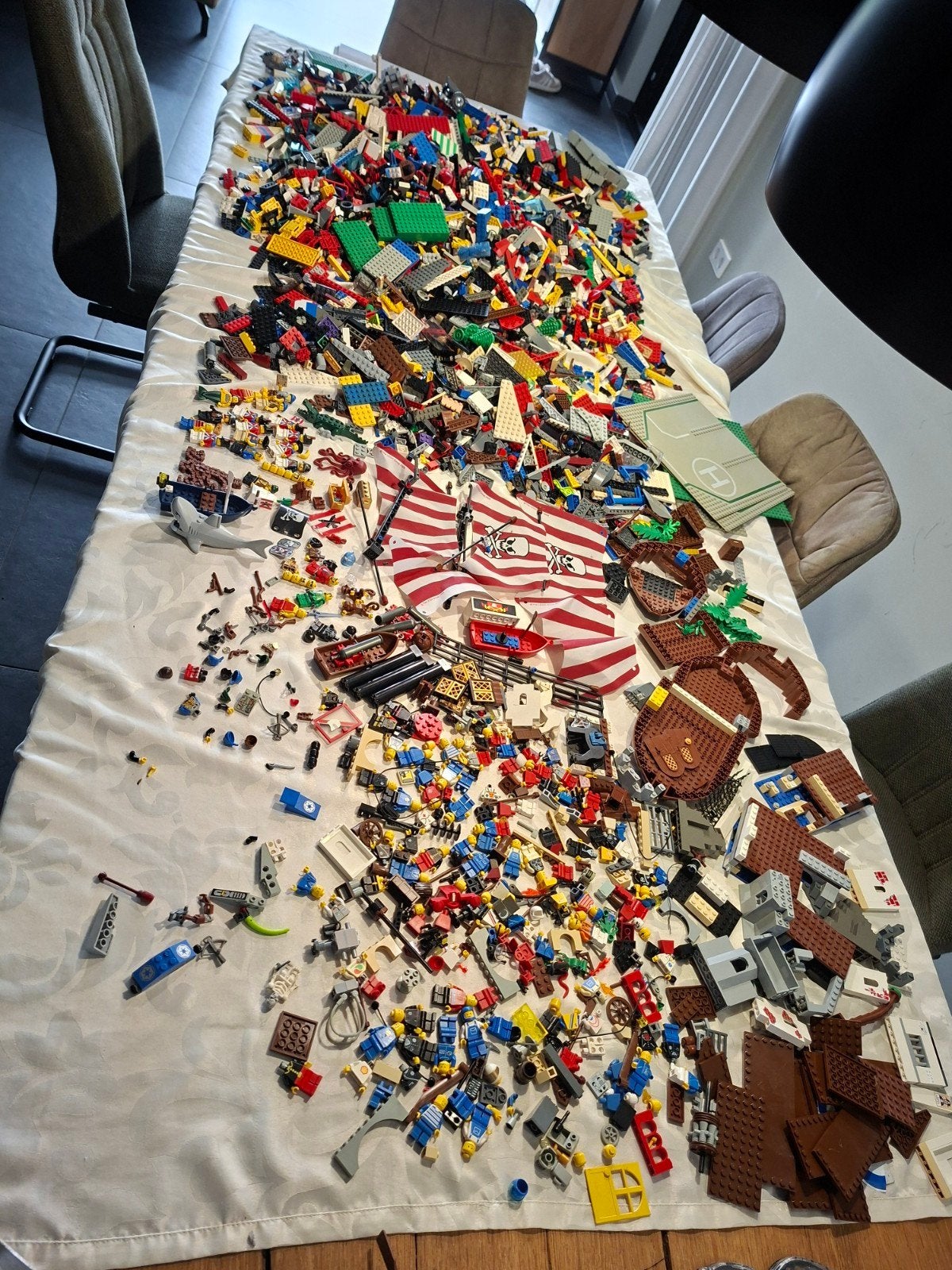 grote partij lego pirates etc, Ophalen, Gebruikt