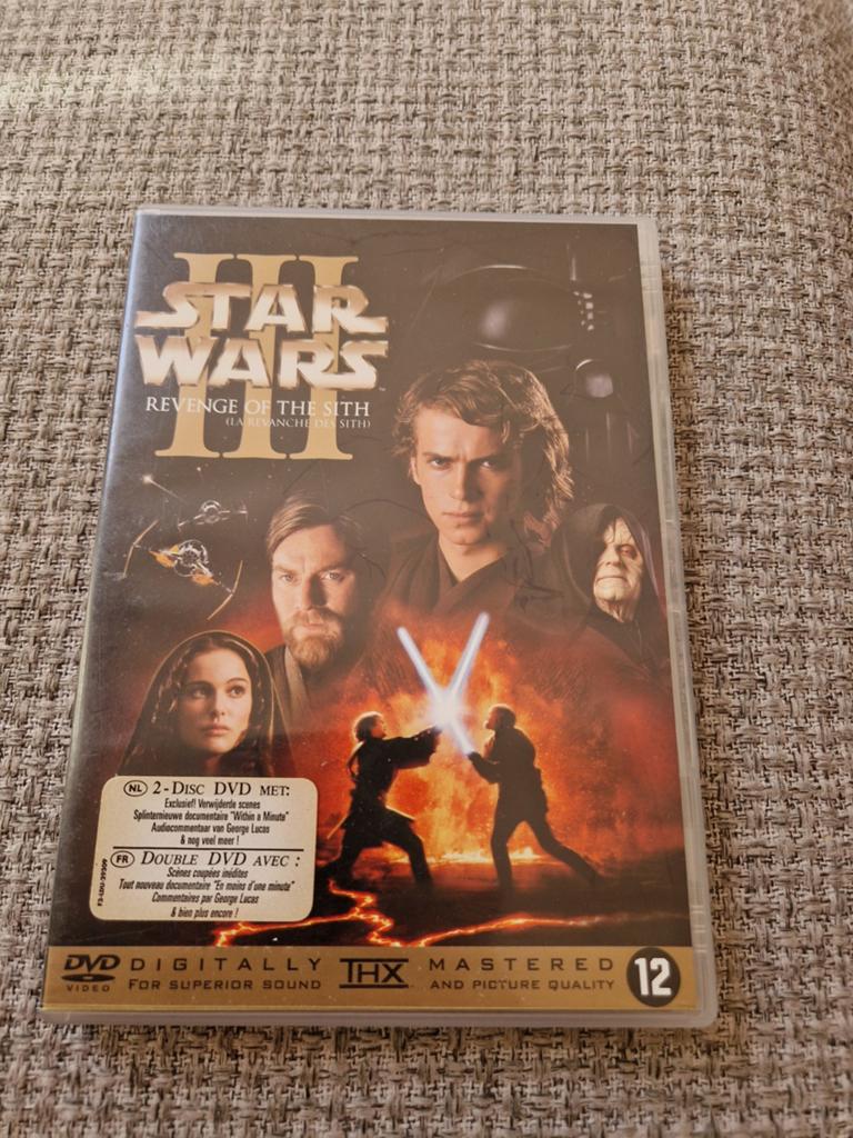 Star Wars Episode III: Revenge of the Sith DVD (2-Disc), Cd's en Dvd's, Dvd's | Science Fiction en Fantasy, Vanaf 12 jaar, Ophalen of Verzenden