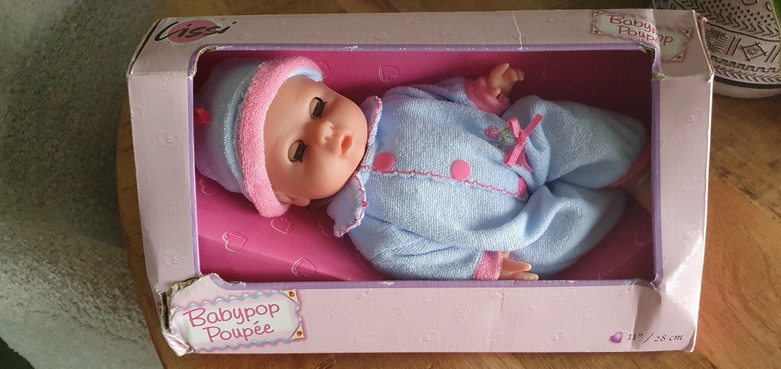 Nieuwe Babypop van Vlissi in originele verpakking, Ophalen of Verzenden, Nieuw, Babypop