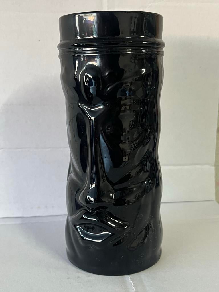 Tiki Skull Cocktail Beker - Zwart (6 stuks beschikbaar), Ophalen of Verzenden, Gebruikt