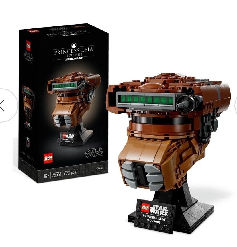 Nieuw LEGO Star Wars 75351 Princess Leia (Boushh) Helm, Ophalen of Verzenden, Nieuw, Lego