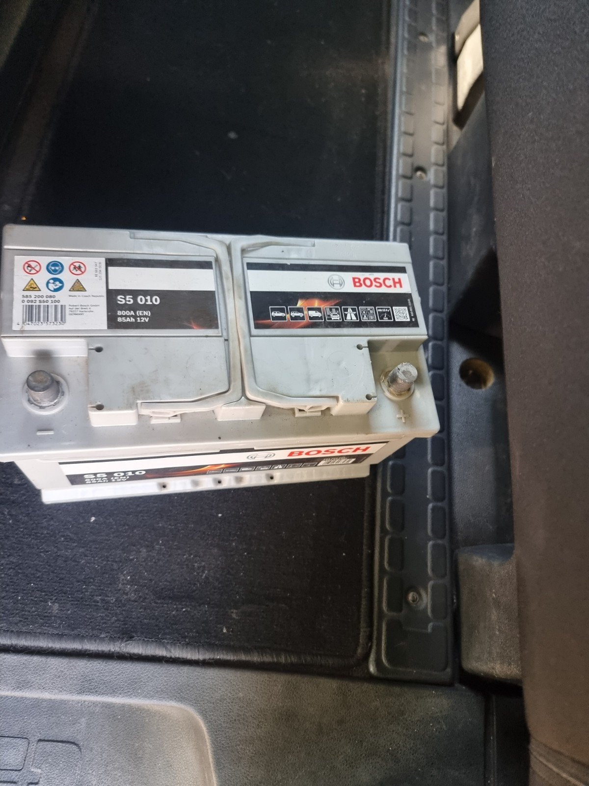 Bosch S5 010, Ophalen