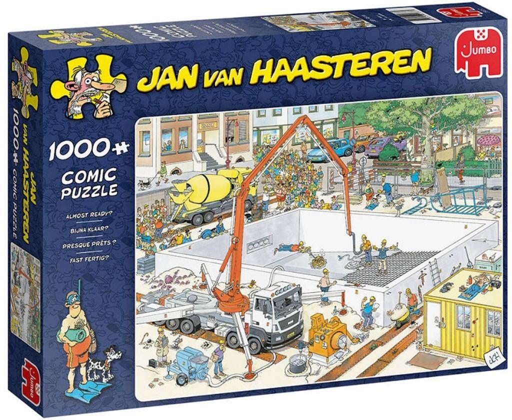 Jan van Haasteren puzzels 1000 stukjes, Ophalen of Verzenden, 500 t/m 1500 stukjes, Zo goed als nieuw, Legpuzzel