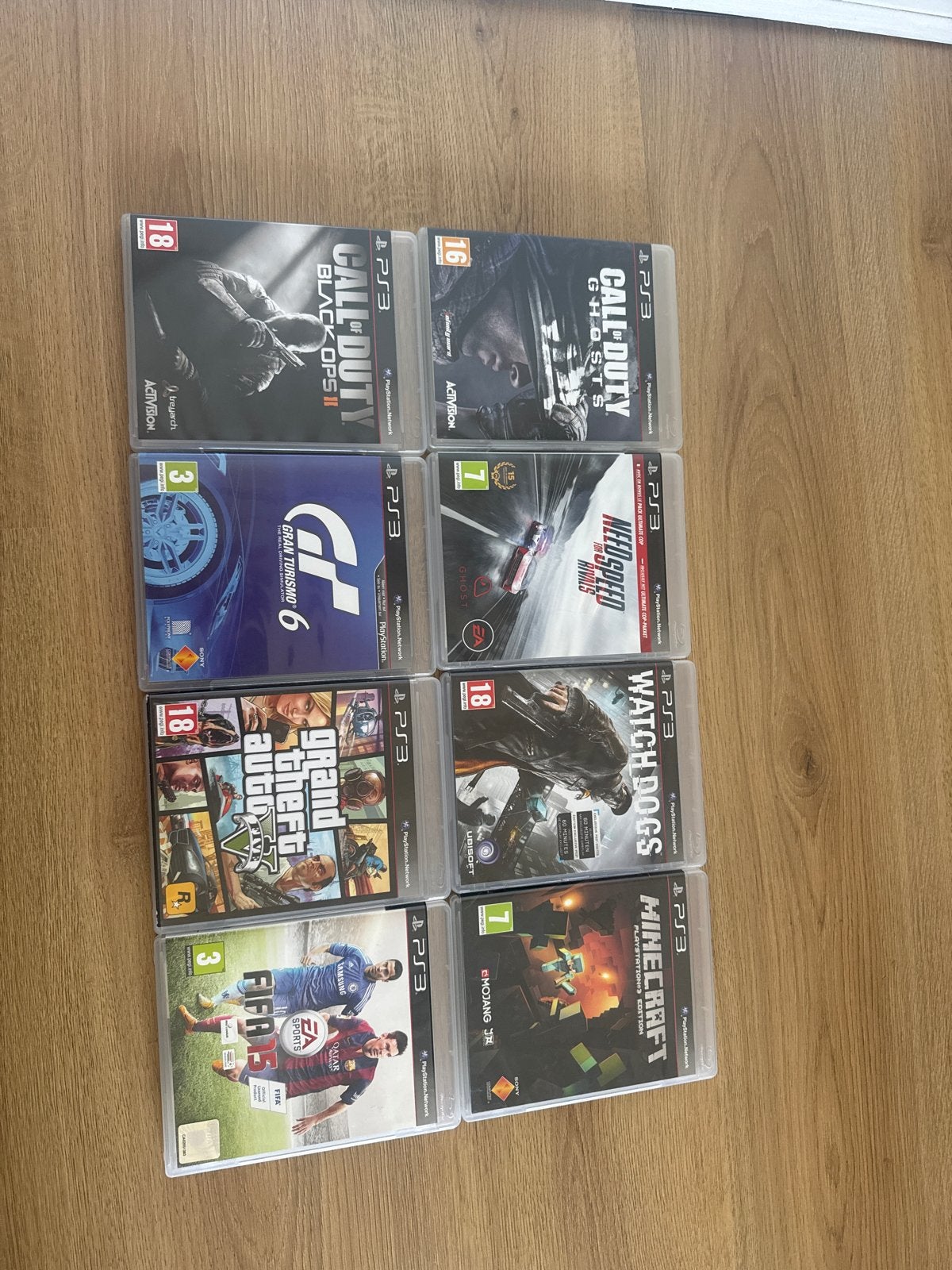 PS3 Games Bundel: Call of Duty, GTA V, Minecraft, FIFA, etc., Spelcomputers en Games, Games | Sony PlayStation 3, Online, Gebruikt