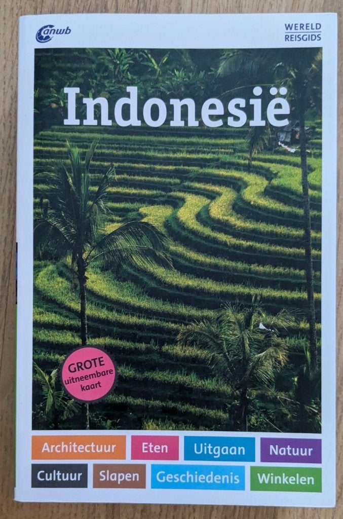 ANWB wereld reisgids: Indonesië, editie 2022., ANWB, Ophalen of Verzenden, Zo goed als nieuw, Reisgids of -boek
