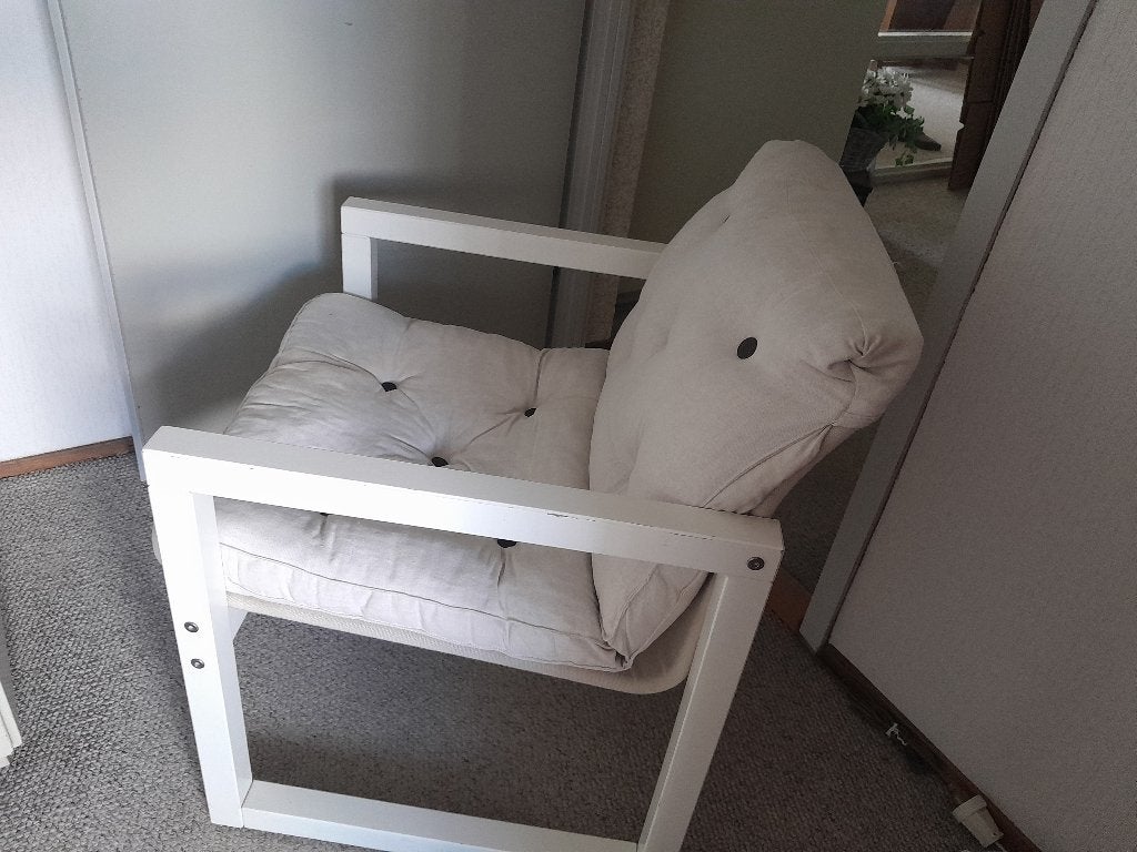 te koop Ikea stoel, Ophalen, Gebruikt, Wit, Vijf, Zes of meer stoelen