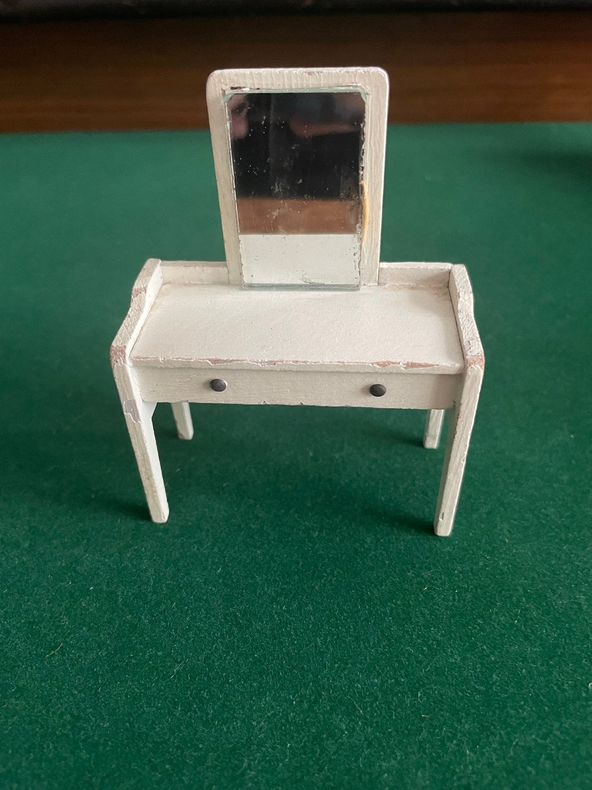 Vintage Lundby Poppenhuis Kaptafel met Spiegel, Kinderen en Baby's, Speelgoed | Poppenhuizen, Ophalen of Verzenden, Gebruikt, Toebehoren