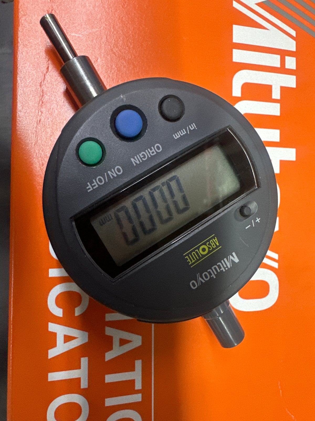 Mitutoyo Absolute Digitale Indicator ID-S112TXB, Ophalen of Verzenden, Zo goed als nieuw, Afstand