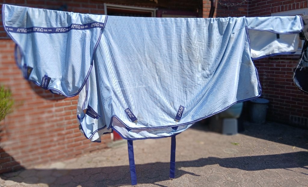 Vliegendeken Horseware Amigo Xl bug rug 7.0, Dieren en Toebehoren, Ophalen, Gebruikt, Mesh, Vliegendeken