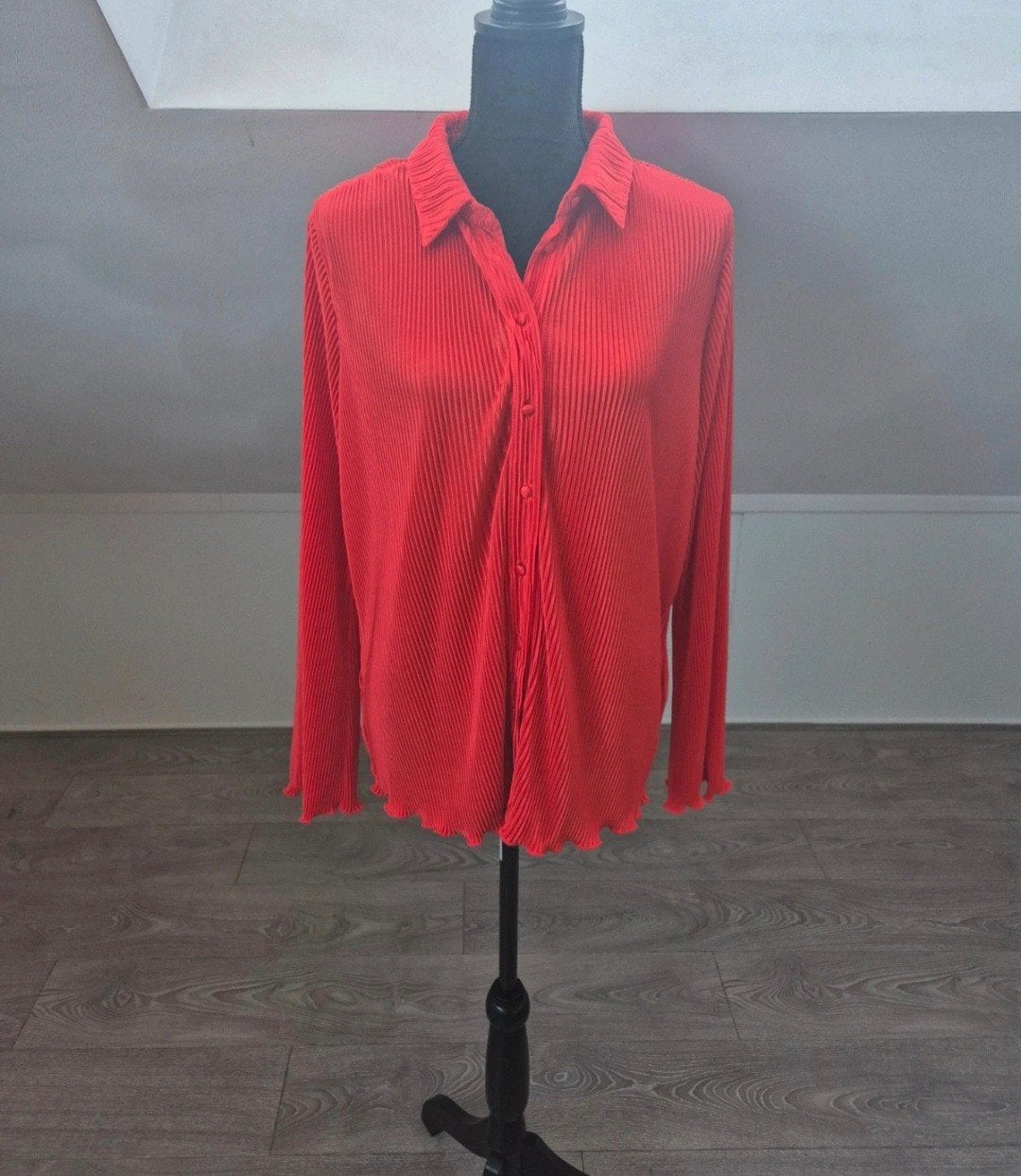 rode blouse. maat 36, Verzenden, Maat 36 (S), Rood, Loavies