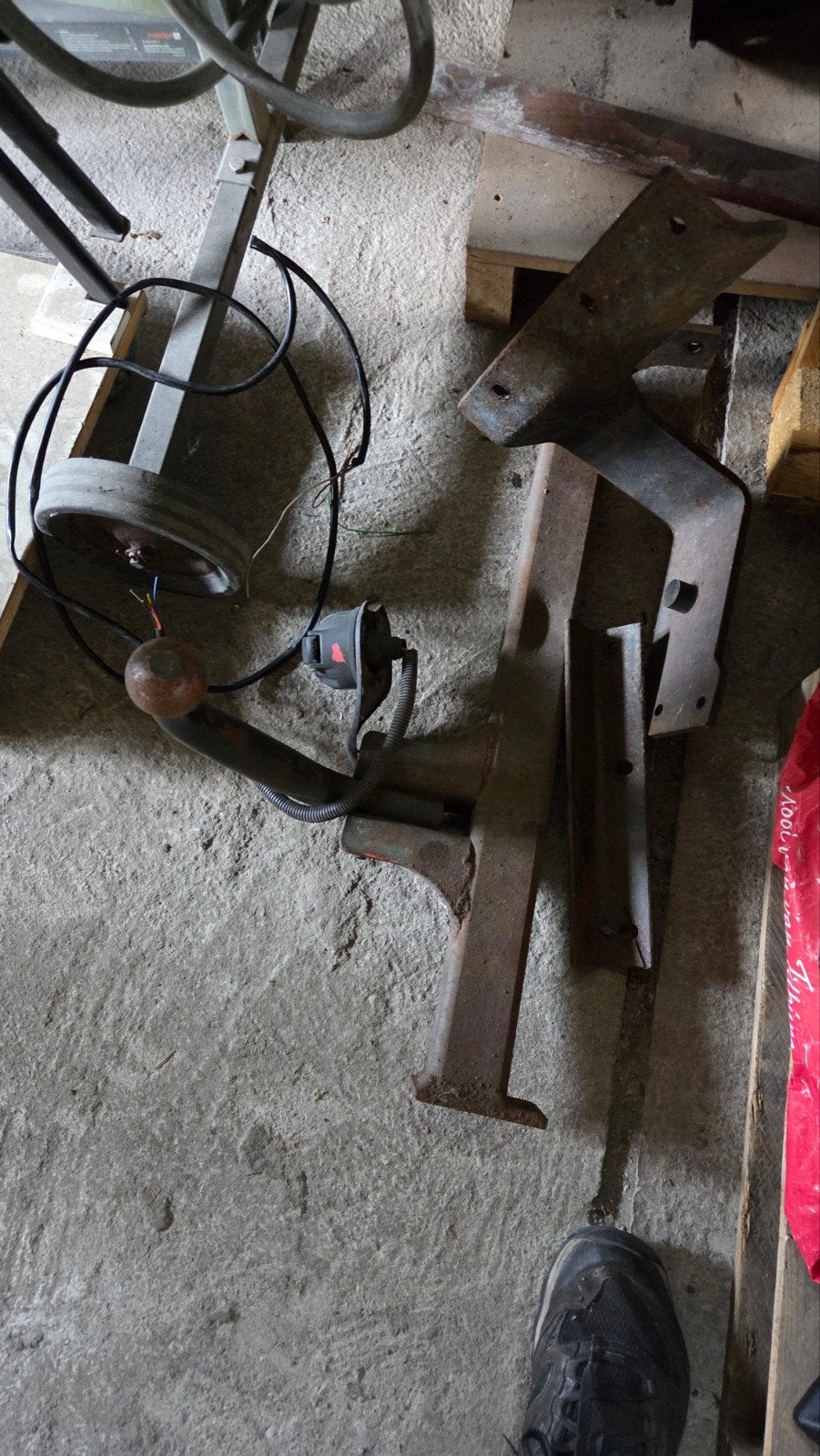 trekhaak met kabel voor toyota starlet p8, Auto-onderdelen, Ophanging en Onderstel, Ophalen, Gebruikt, Toyota