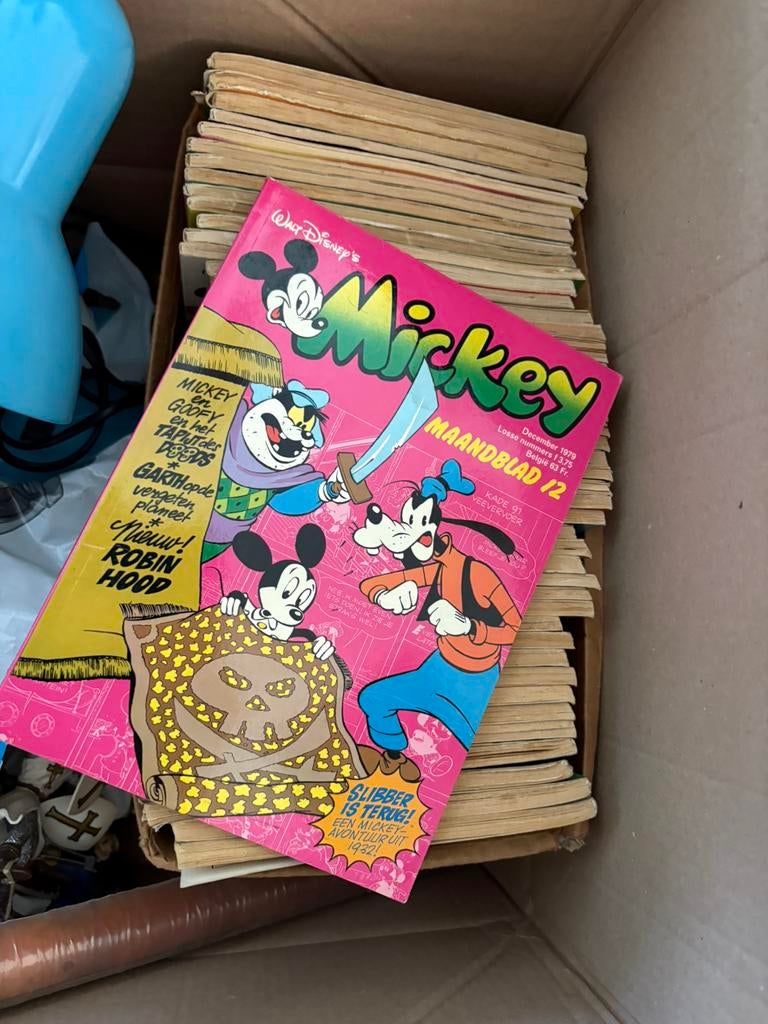 53 stuks mickey stripboeken, Boeken, Strips | Comics, Meerdere comics, Ophalen of Verzenden, Gelezen, Europa