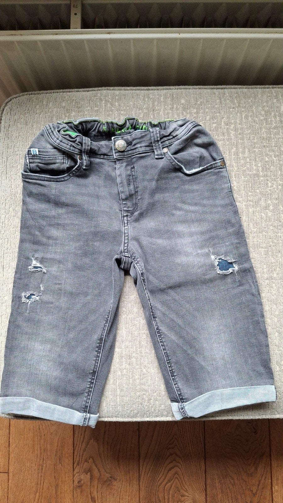 Stoere korte jeans slim fit - Maat 158, Broek, Gebruikt, Ophalen of Verzenden, Blue ridge van We