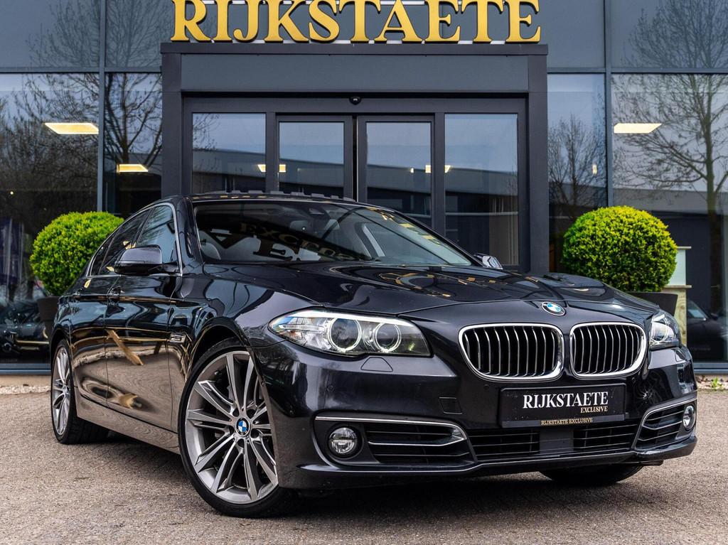 BMW 5-serie 535d Executive|PANO|H&K|360° CAMERA|HEAD-UP|20', Auto's, Achterwielaandrijving, Gebruikt, 2000 kg, Bedrijf