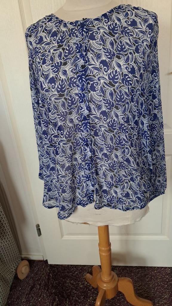 Studio Anneloes blouse maat 42, luchtige stof, Studio Anneloes, Blauw, Maat 42/44 (L), Onbekend