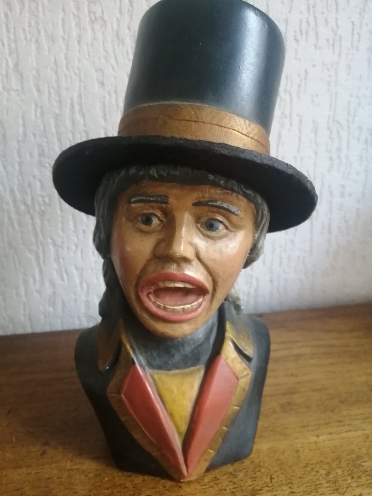 Gaaper met hoed, Ophalen of Verzenden, Gebruikt, Mens