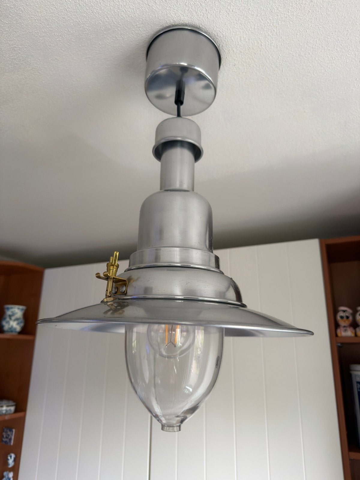 IKEA plafondlamp - Industriële stijl, Huis en Inrichting, Lampen | Hanglampen, Gebruikt, Metaal, E27 (groot), Ophalen