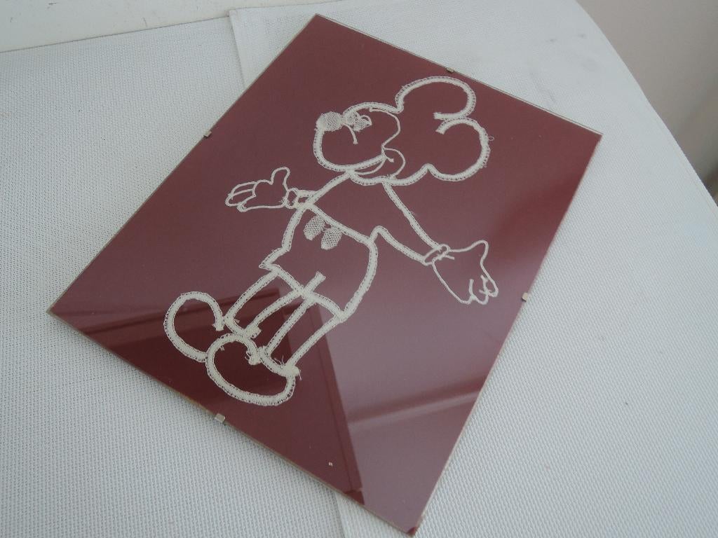Wissellijst met kanten Mickey Mouse, Ophalen of Verzenden, Mickey Mouse, Zo goed als nieuw, Overige typen