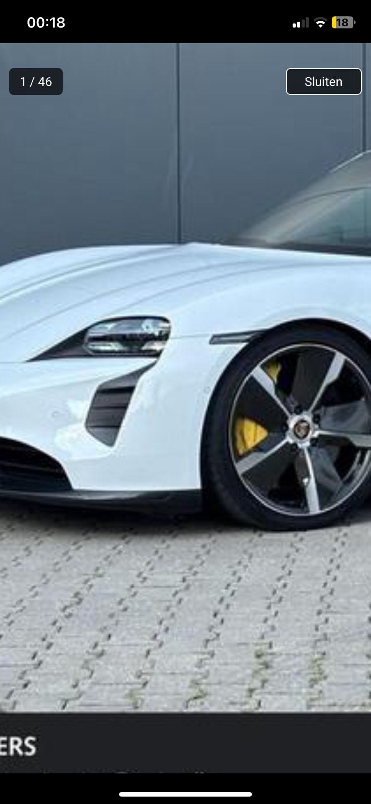 Gevraagd defect schade Porsche taycan, Auto diversen, Tuning en Styling, Ophalen of Verzenden