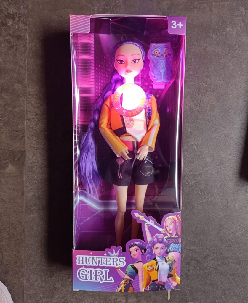 K pop Demon Hunters pop mm et muziek en licht, Verzamelen, Ophalen of Verzenden, Nieuw, Pop