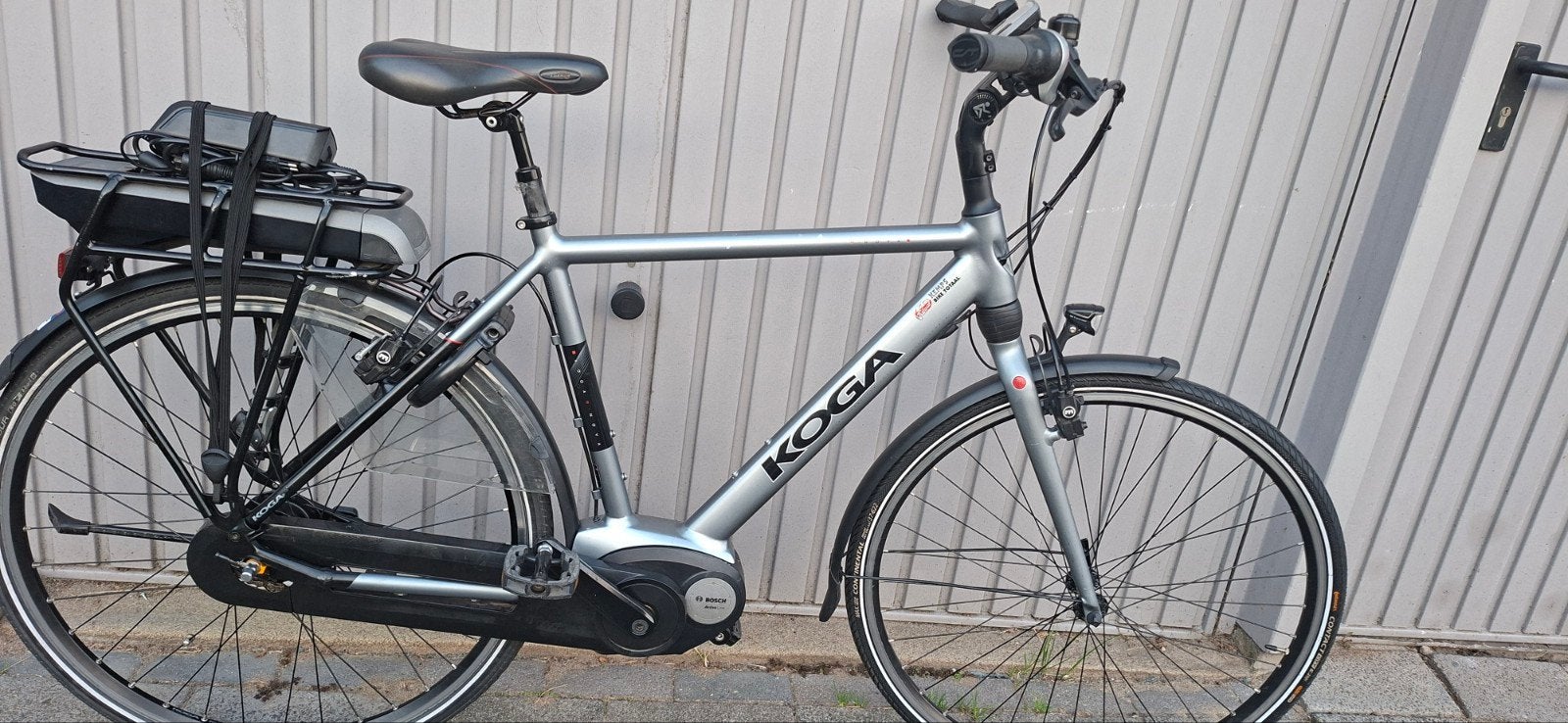 KOGA E-NOVA Bosch Middenmotor E-BIKE 56cm frame, Versnellingen, Zo goed als nieuw, 57 tot 61 cm, Ophalen