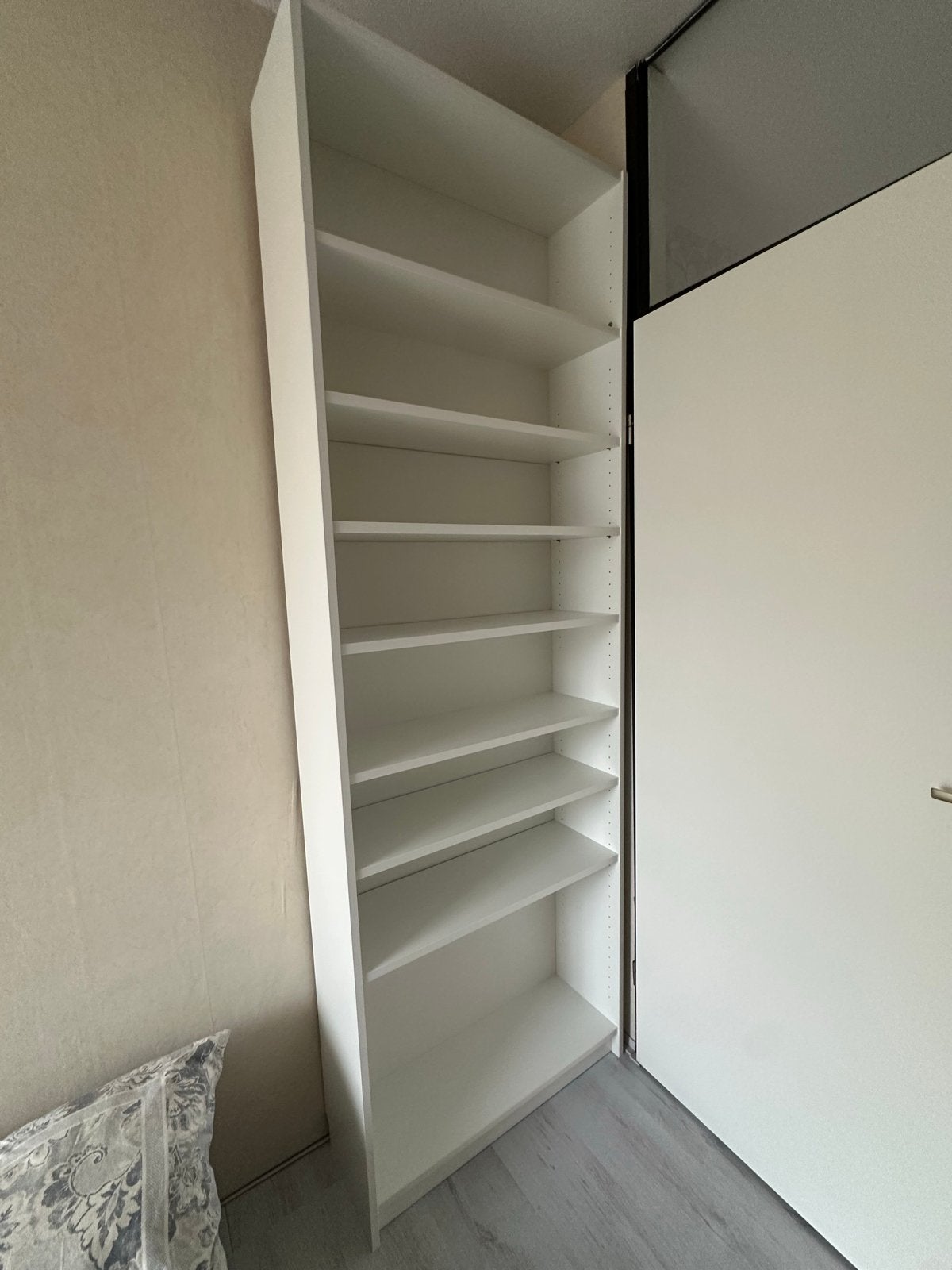 Ikea Billy witte boekenkast met verstelbare planken, Ophalen, 200 cm of meer, 50 tot 100 cm, Zo goed als nieuw