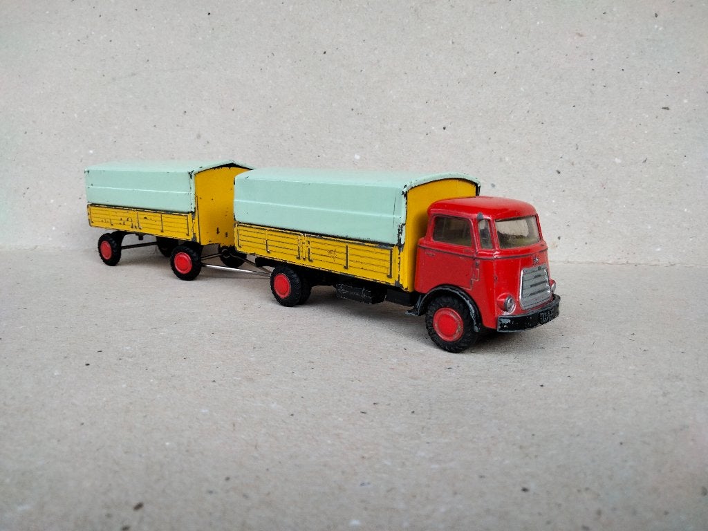 lion car = daf truck model, Ophalen of Verzenden, Gebruikt, Bus of Vrachtwagen, Lion Toys
