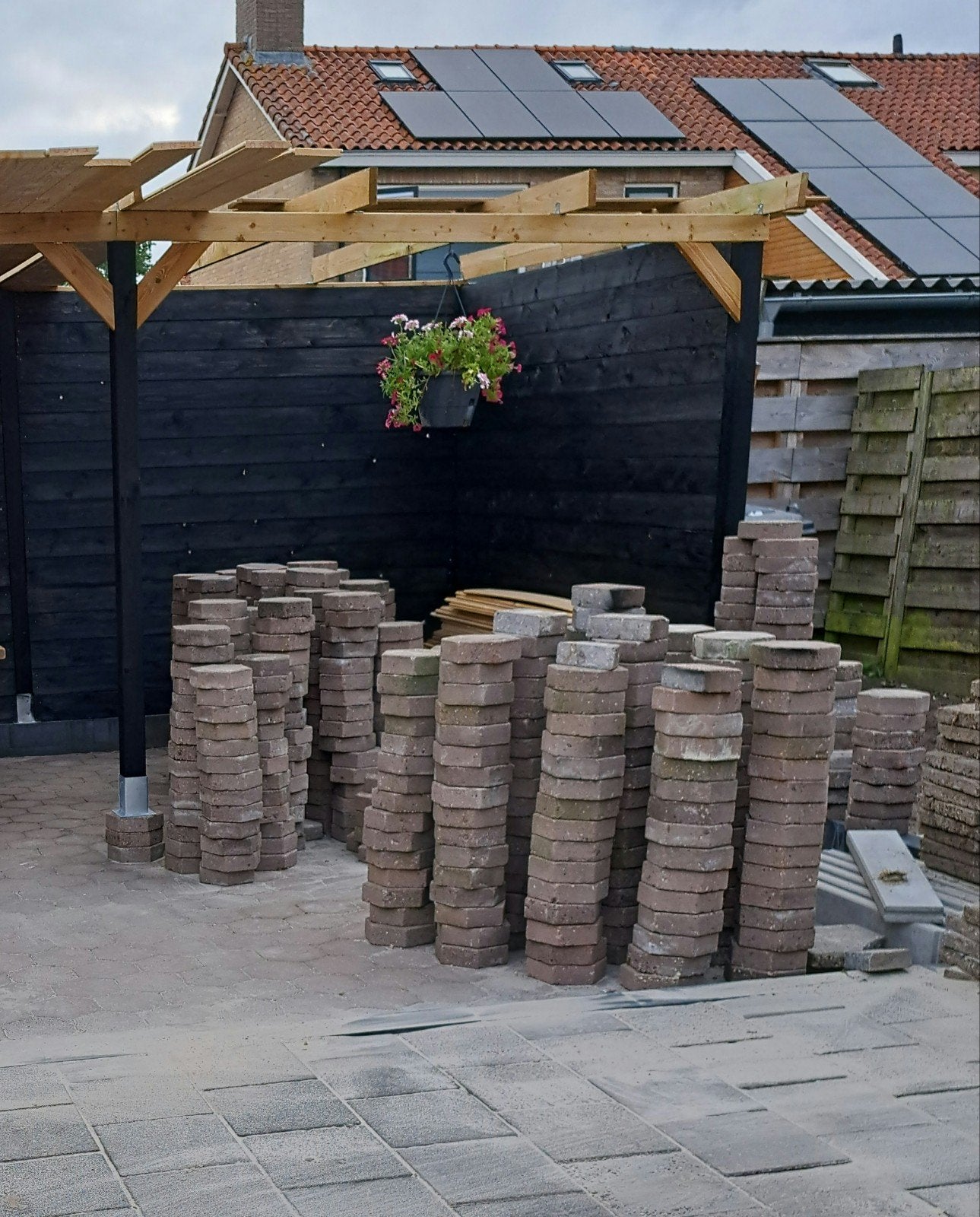 KLINKERS 20X20X6 CM DIK., Ophalen, Klinkers, Zo goed als nieuw, 10 m² of meer