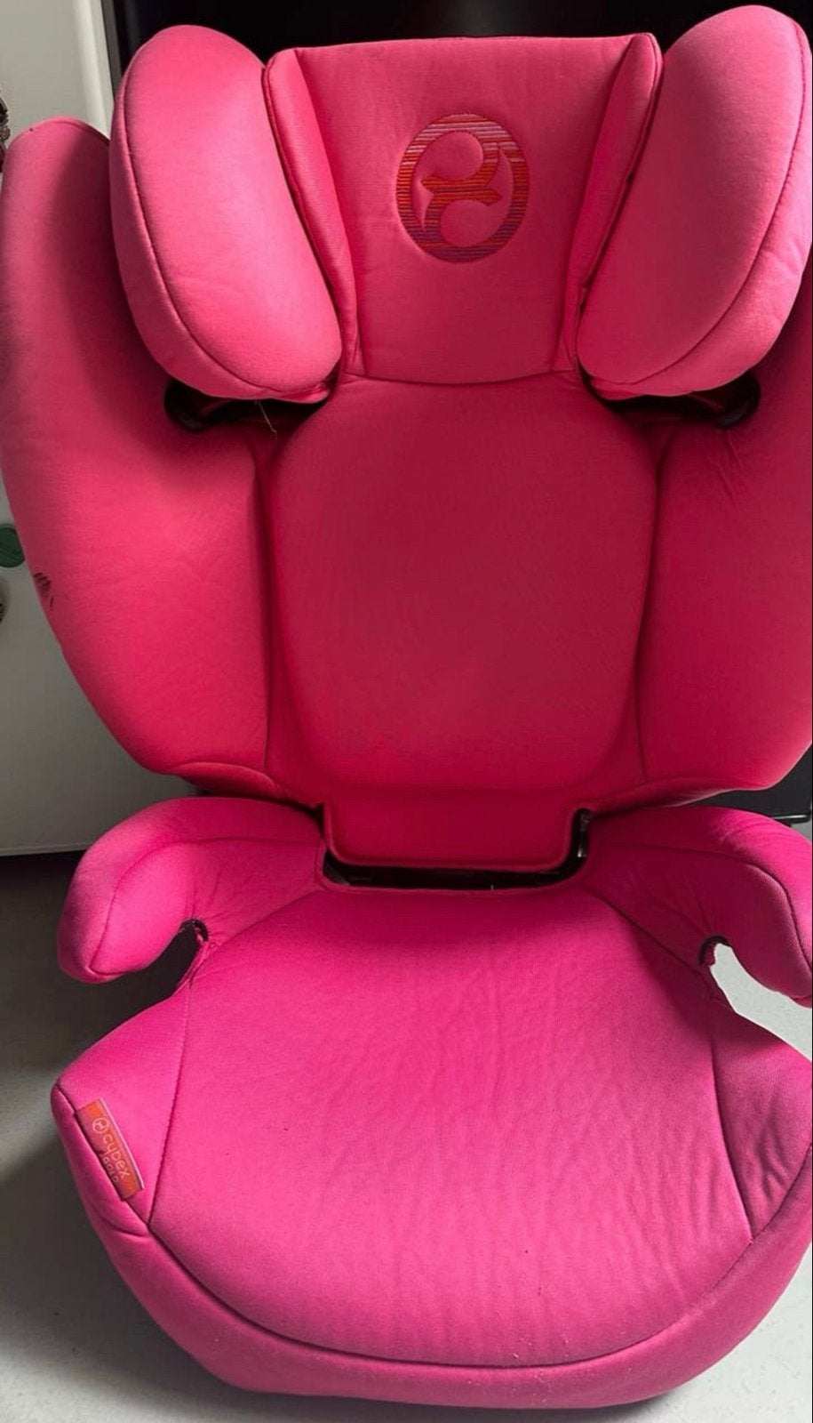 Cybex autostoel roze 15-36 kg, Kinderen en Baby's, Autostoeltjes, Gebruikt, Overige merken, 15 t/m 36 kg, Autogordel, Verstelbare rugleuning