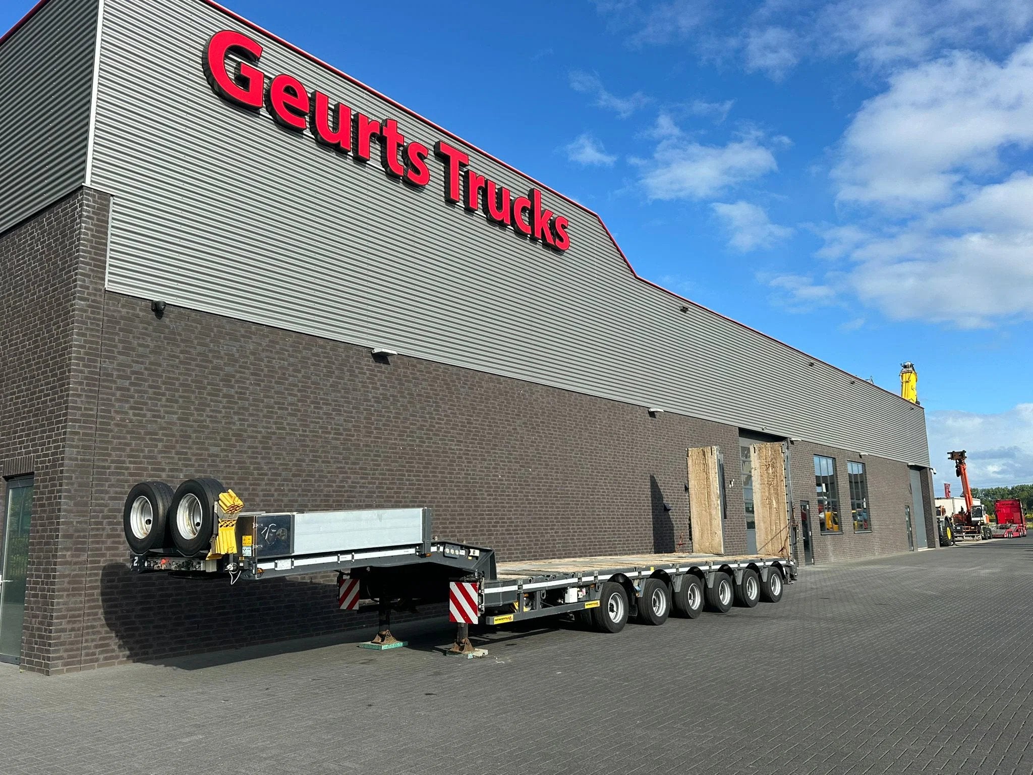 Faymonville MULTI 6 ASSER EXTENDABLE SEMI DIEPLADER/TIEFLADE, Auto's, Overige brandstoffen, Bedrijf, Zilver of Grijs, Aanhangers en Opleggers