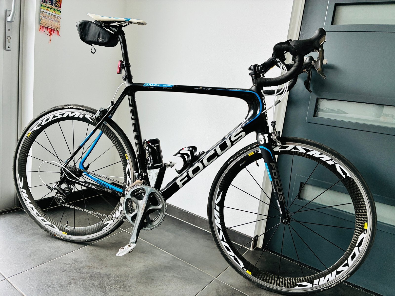 Focus Izalco Team SL Racefiets - XXL Carbon-Dura Ace, Carbon, 61 tot 65 cm, Meer dan 20 versnellingen, Ophalen