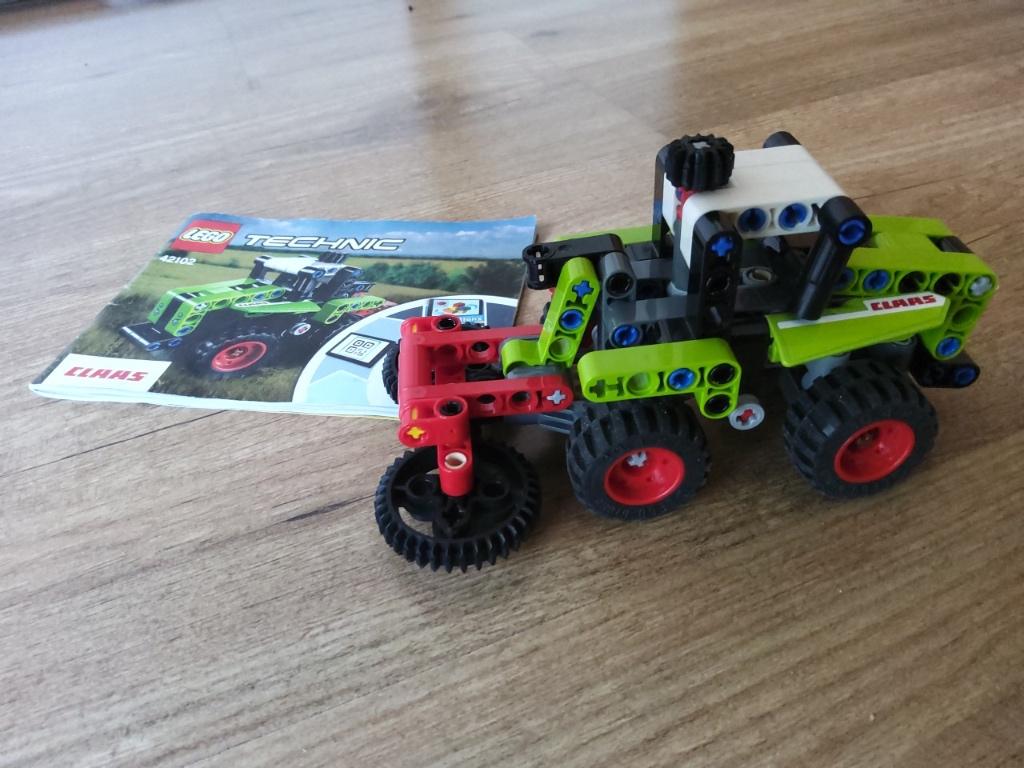 LEGO Technic 42102 Mini CLAAS XERION Tractor - Compleet, Lego, Compleet, Ophalen of Verzenden, Zo goed als nieuw