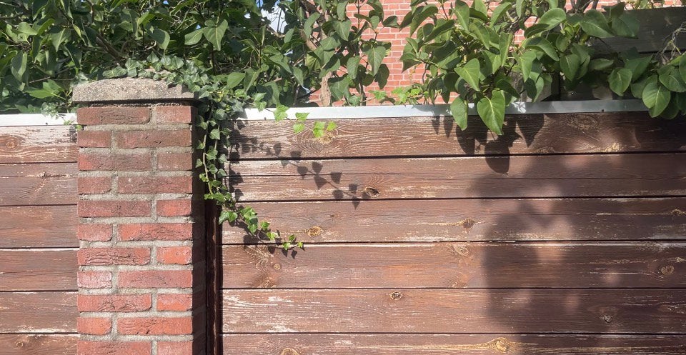 Oude schuttingdelen, Tuin en Terras, Minder dan 3 meter, Ophalen of Verzenden, Hout, 1 tot 2 meter