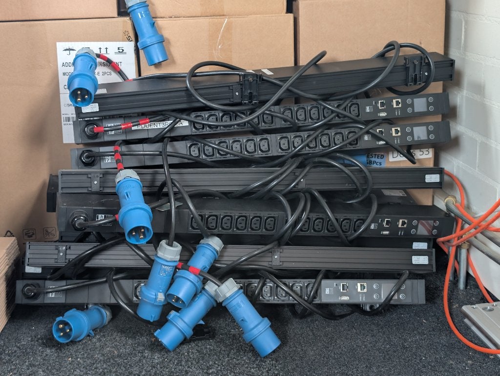 Rittal DK 7955.401 Managed PDU 12x C13 16A (Stroomverdeler), Verzenden, Gebruikt