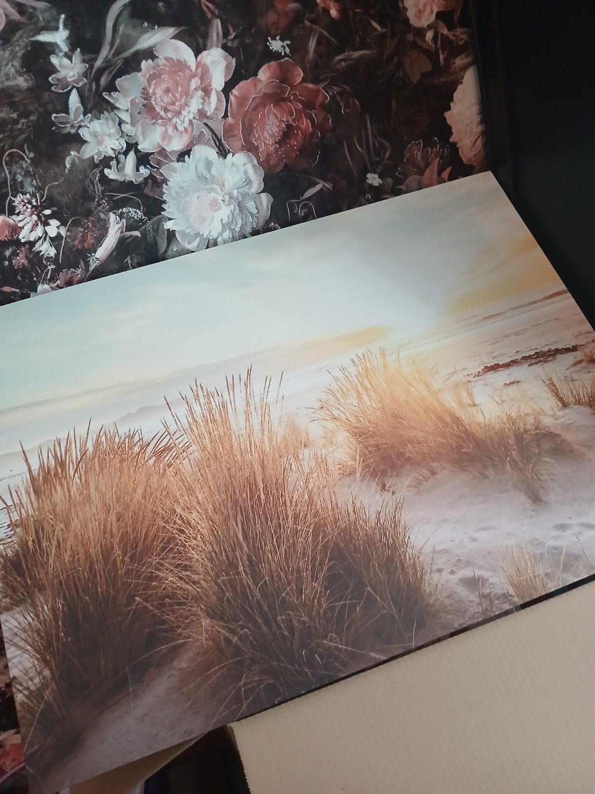 Tuin Canvas met strand en duinen van Intratuin, Huis en Inrichting, Woonaccessoires | Schilderijen, Tekeningen en Foto's, Ophalen