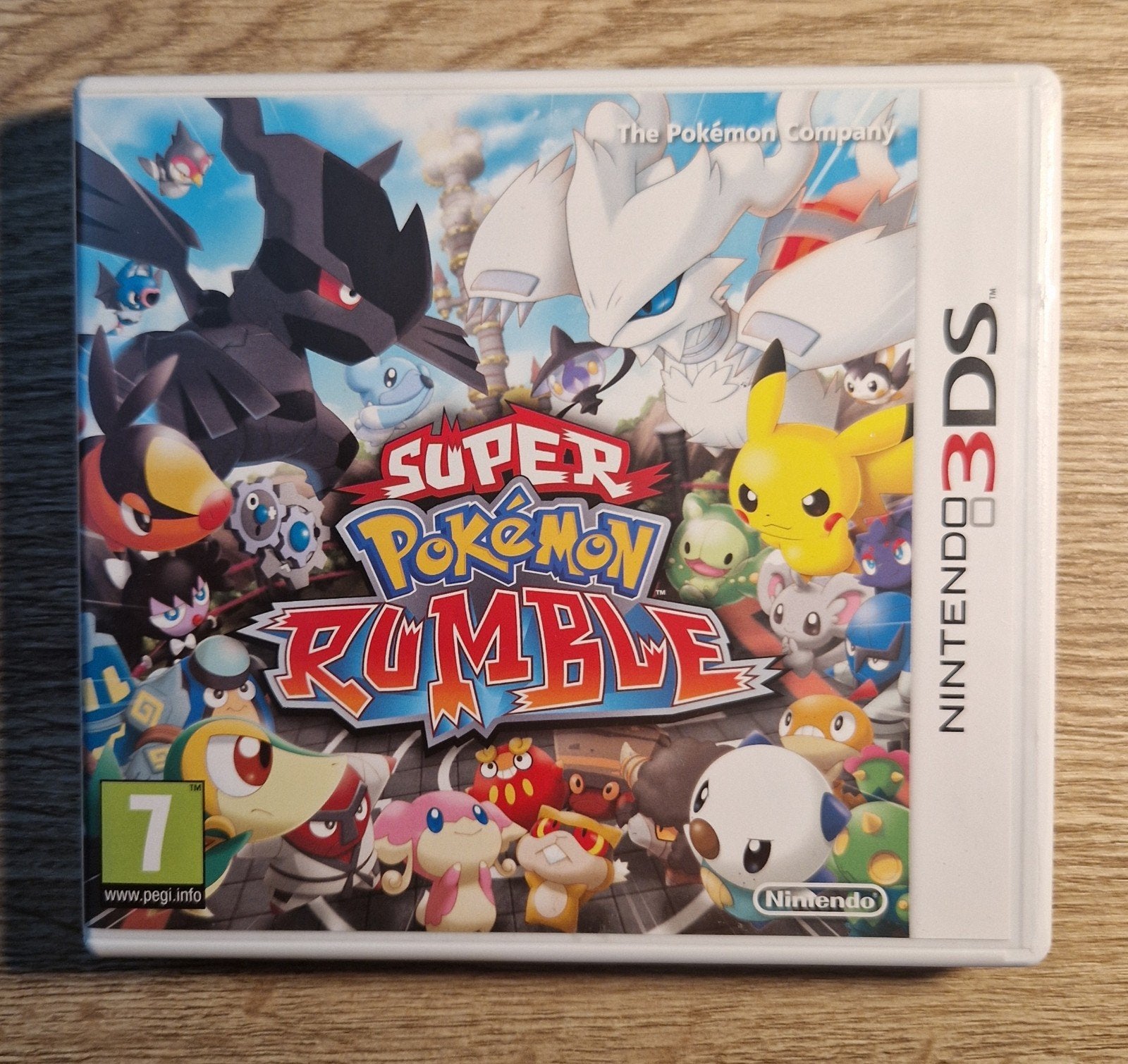 Super pokemon rumble Nintendo 3DS compleet PAL, Spelcomputers en Games, Gekoppelde computers, 1 speler, Ophalen of Verzenden, Zo goed als nieuw