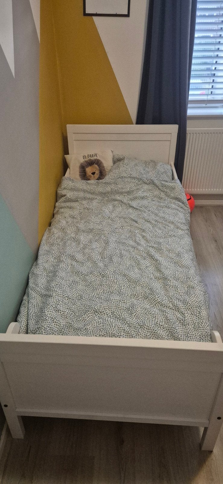 Sundvik meegroeibed van Ikea, Lattenbodem, Gebruikt, 70 tot 85 cm, Ophalen of Verzenden