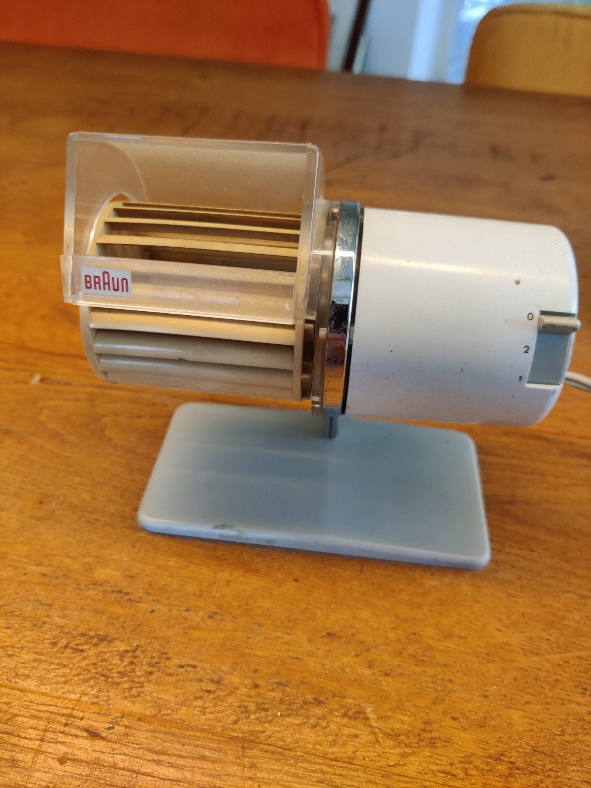 Vintage zeldzame Braun ventilator, Verzamelen, Retro, Ophalen of Verzenden, Huis en Inrichting