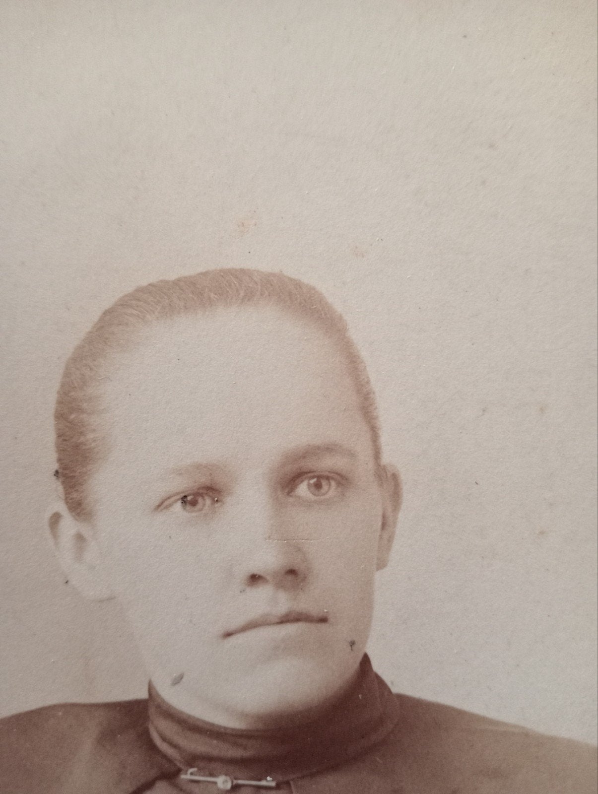 CDV Elmer Chickering Boston USA, Verzamelen, Ophalen of Verzenden, Voor 1940, Gebruikt, Overige onderwerpen