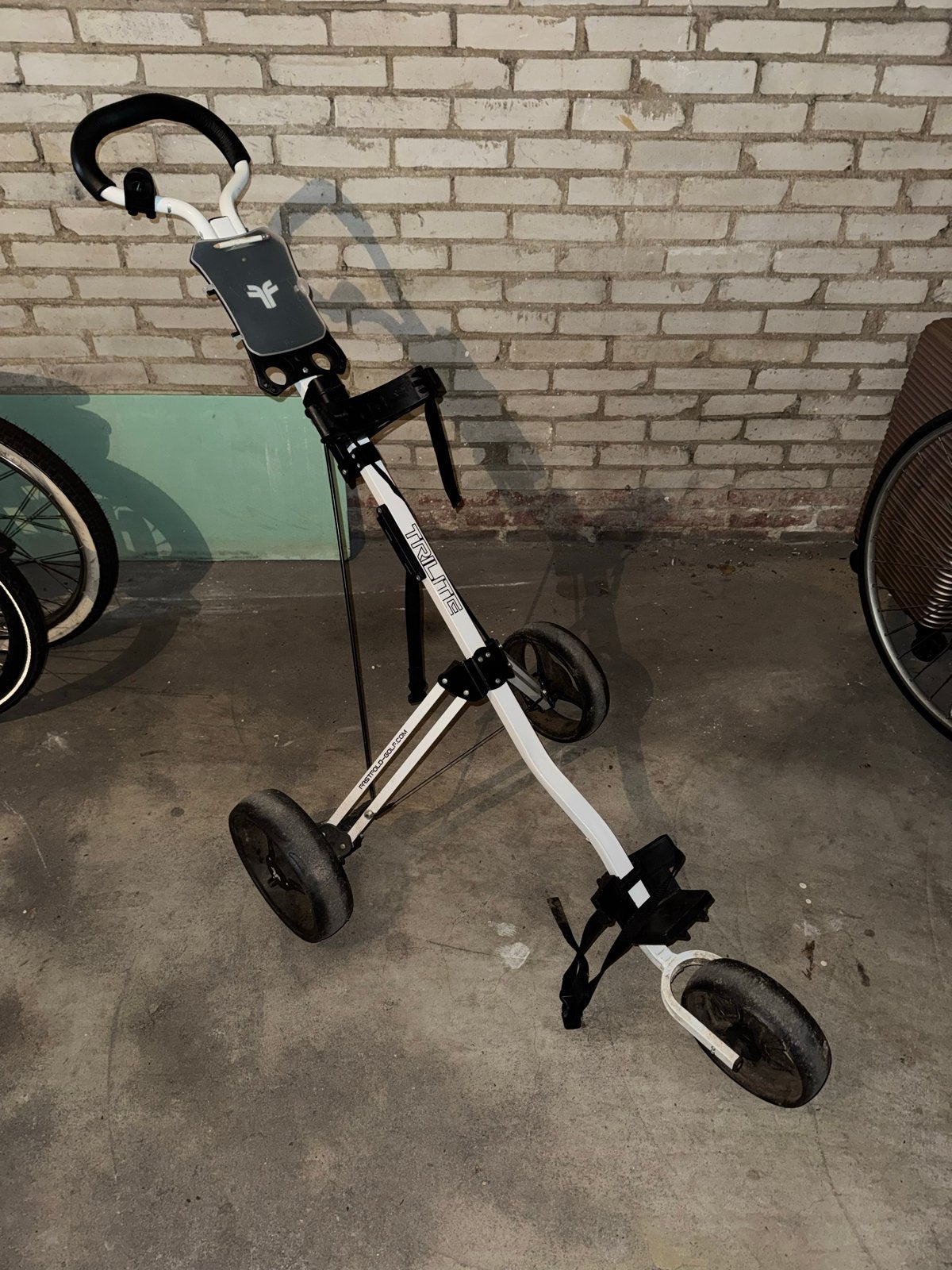 Fastfold Trilite Golfkar - Handige en Compacte Golftrolley, Ophalen, Gebruikt, Golfkar, Overige merken